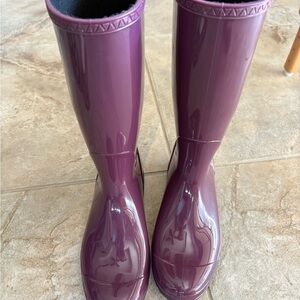 UGG Shaye rain boots.